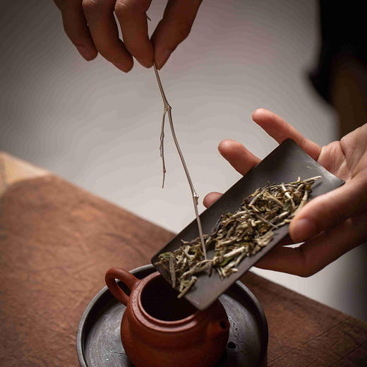【乾茂号】纯银竹节茶勺/拔 商品图2