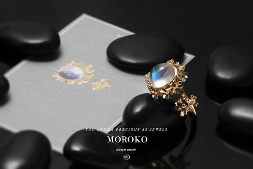 花畔·月光石 | 设计戒 商品图5