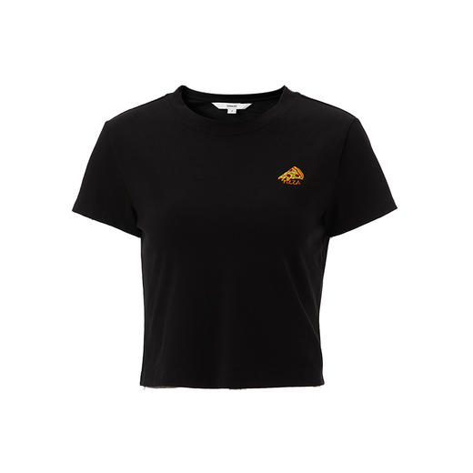 VIMAGE纬漫纪夏季新款透气舒适宽松圆领短袖T恤上衣V1502113 商品图4