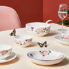 新骨瓷20头餐具组-蝶恋花 商品缩略图3
