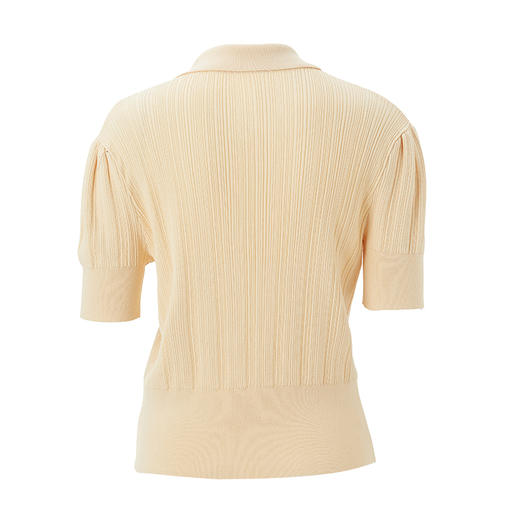 VIMAGE纬漫纪夏季新款透气修身短袖针织衫V1501117 商品图5