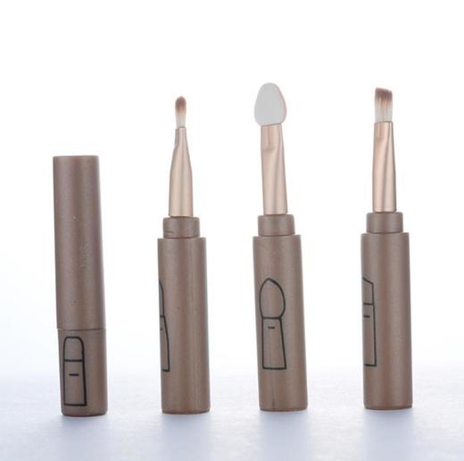 【美妆工具】四节拼接化妆刷多功能迷你便携款 商品图1