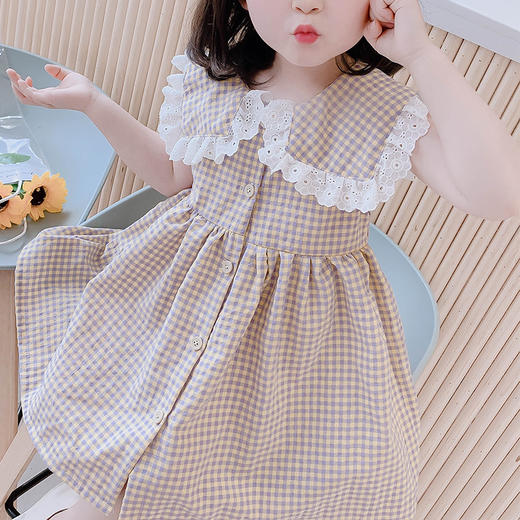 裁缝学苑TG100儿童连衣裙纸样衣服童装女童样板裙子夏打版裁剪图 商品图2