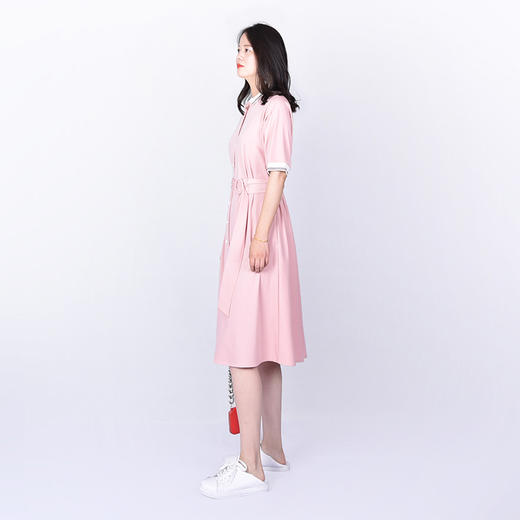 SAINT L’UCK/圣媛女装新款中长款休闲连衣裙SA120L21 商品图2