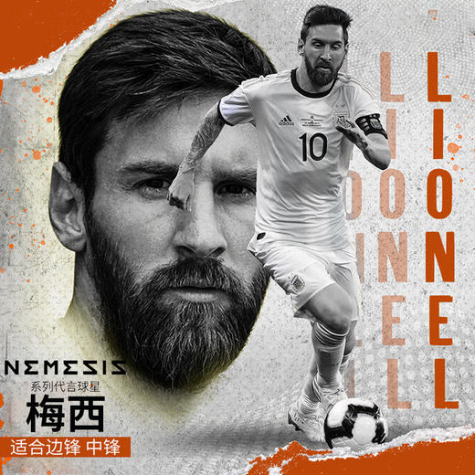 小李子ADIDAS阿迪达斯NEMEZIZ梅西19.4 TF碎钉J儿童足球鞋EH0602 商品图1