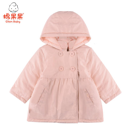 商场同款棉果果春秋季女童涤丝纺梭织棉服M322100421487 商品图1