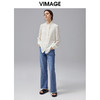 VIMAGE纬漫纪春夏季新款文艺气质通勤薄款衬衫上衣女V1509127 商品缩略图1