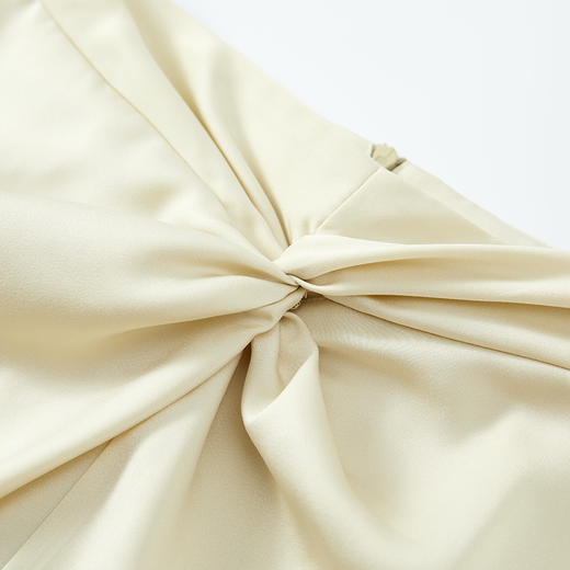 VIMAGE纬漫纪夏季新款优雅时尚高腰开叉百搭半身裙包臀裙女V1506133 商品图5