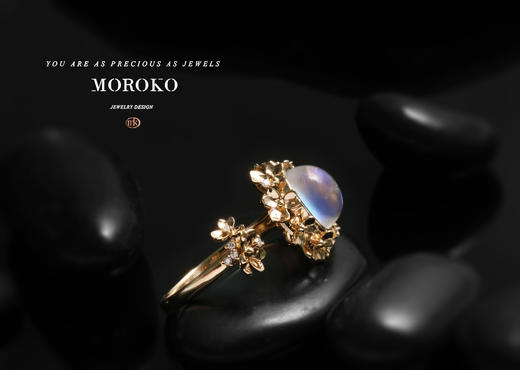 花畔·月光石 | 设计戒 商品图6