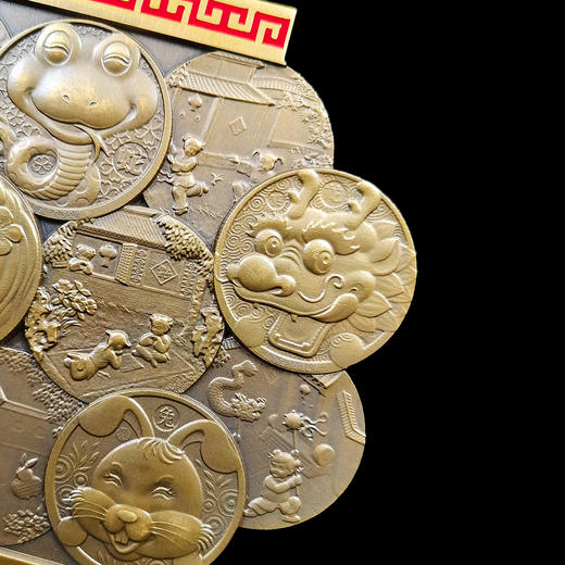 【上海造币】十二生肖荟萃大铜章 商品图2