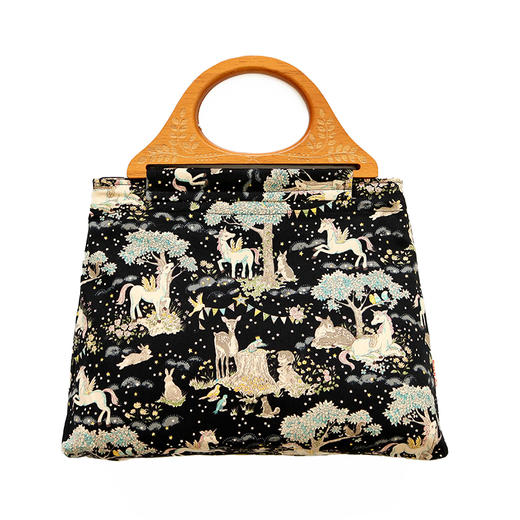 HUJI祤集Embrace手提包插画独角兽乐园 商品图0