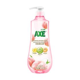 AXE/斧头牌洗洁精青蒿1KG/瓶 大容量 水漾蜜桃味 去油污 洁净 餐具家用 科技升级 内含青蒿精华 可洗果蔬