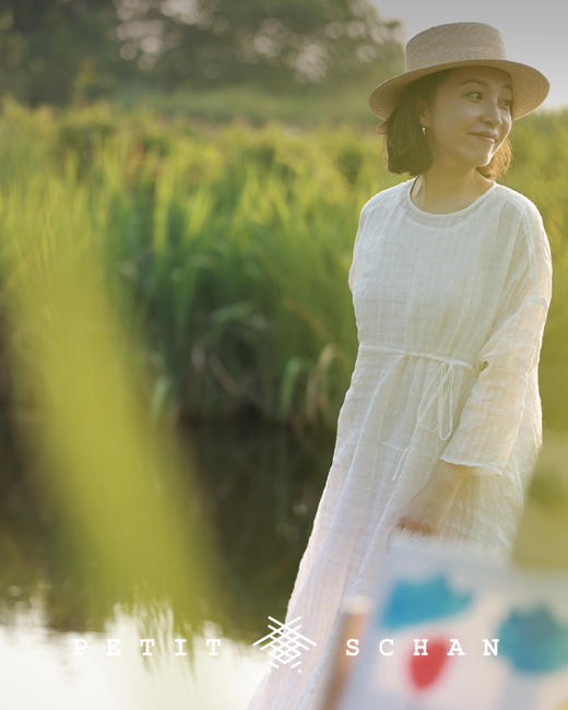 PETIT SCHAN小闪 #028 Jane’s lips 么么哒 日本进口真丝缎立体嘴唇极细麦杆法式平顶草帽 商品图9