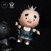 现货 Unbox 江大叔 纯黑版Chubby Ojisan 搪胶 潮玩 摆件 商品缩略图2