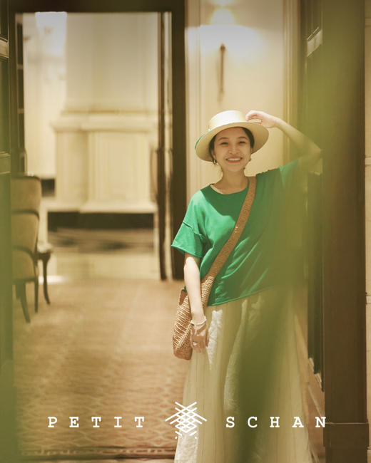 PETIT SCHAN小闪 #028 Jane’s lips 么么哒 日本进口真丝缎立体嘴唇极细麦杆法式平顶草帽 商品图8