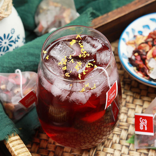 【酸梅汤】300克/30个三角包 酸梅汤原料包袋泡茶免煮茶饮 商品图1