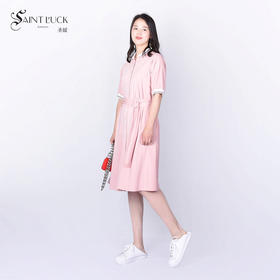 SAINT L’UCK/圣媛女装新款中长款休闲连衣裙SA120L21