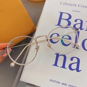 客配 人鱼泪珠金色 300/300度1.56防蓝光镜片