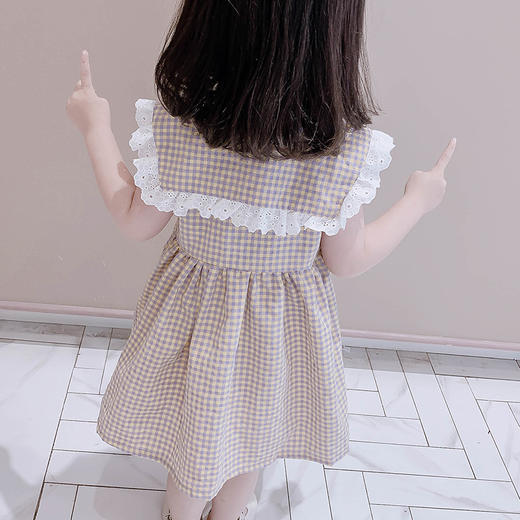 裁缝学苑TG100儿童连衣裙纸样衣服童装女童样板裙子夏打版裁剪图 商品图3