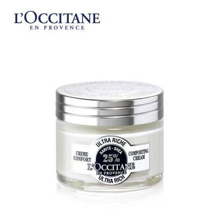 【1F】欧舒丹面霜 乳木果保湿霜50ml 温和补水保湿滋润修护面部50ml 商品图0