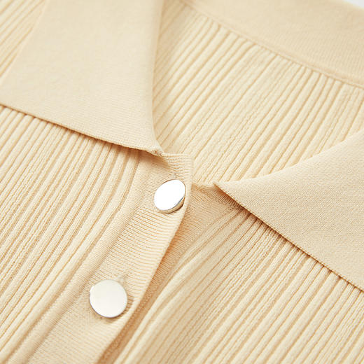 VIMAGE纬漫纪夏季新款透气修身短袖针织衫V1501117 商品图6