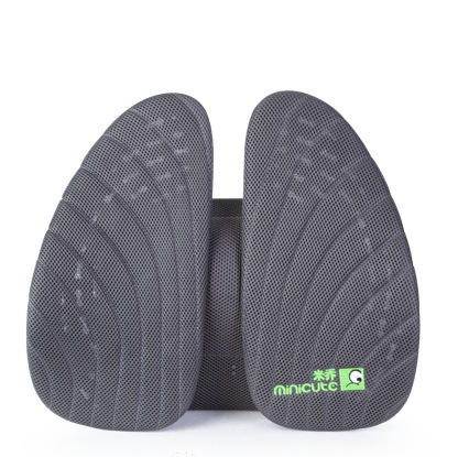 米乔人体工学汽车载靠腰垫办公室护腰靠垫背柔软靠背气动版 商品图5