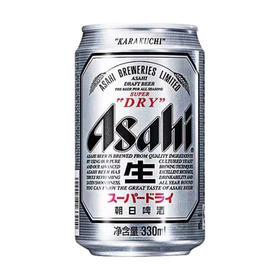 朝日 超爽生啤酒330ml 