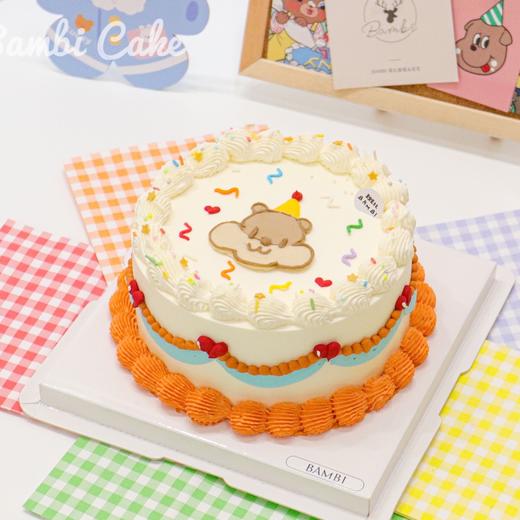 小仓鼠手绘蛋糕 商品图2