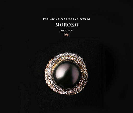 堇年·三色环绕 | 珍珠设计·戒指 商品图1