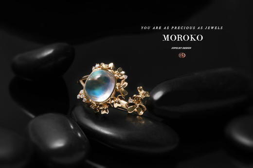 花畔·月光石 | 设计戒 商品图7