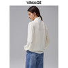 VIMAGE纬漫纪春夏季新款文艺气质通勤薄款衬衫上衣女V1509127 商品缩略图3