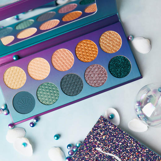 珠光哑光大地色眼影盘跨境ins防水持久彩妆 商品图2