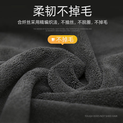 车仆洗车毛巾 吸水加厚抹布 鹿皮汽车用品 车用大号擦车专用巾 商品图4