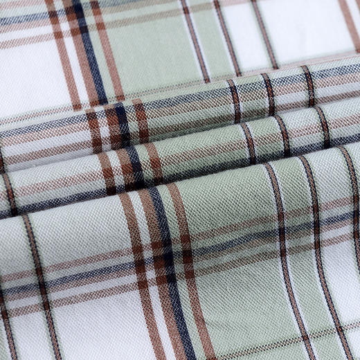 【100棉】罗蒙男士短袖衬衫夏季薄款休闲纯棉格子衬衣 商品图9