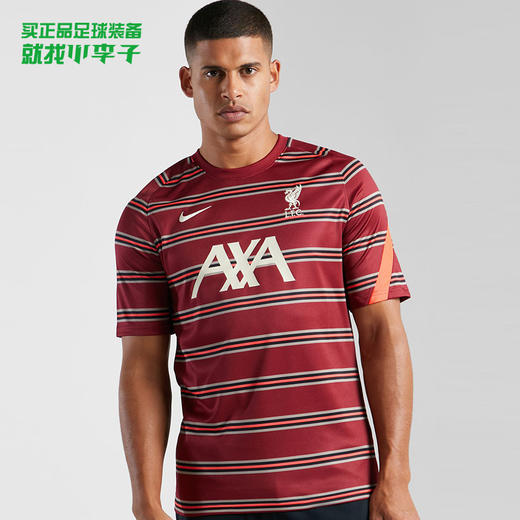 NIKE/耐克21-22赛季利物浦热身短袖训练服DB0254-678 商品图0