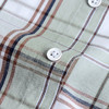 【100棉】罗蒙男士短袖衬衫夏季薄款休闲纯棉格子衬衣 商品缩略图7