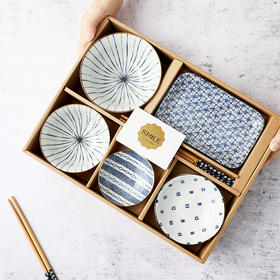 高饭系列日式一人食餐具6件套