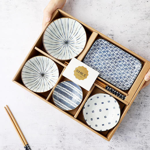 高饭系列日式一人食餐具6件套 商品图0