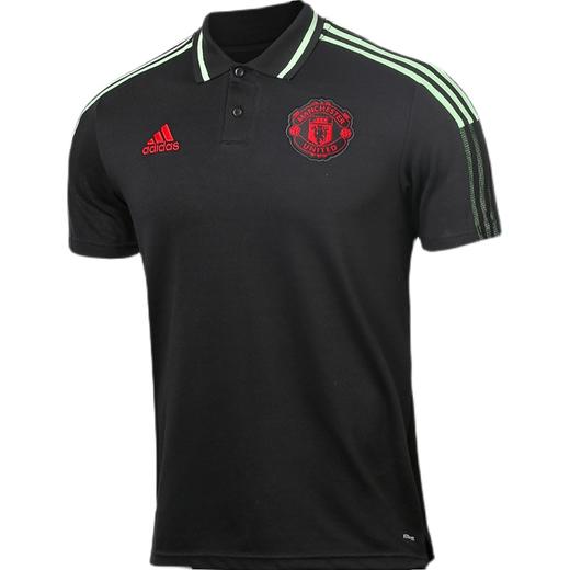 小李子:专柜正品ADIDAS阿迪达斯 曼联足球系列短袖POLO衫男GR9578 商品图4