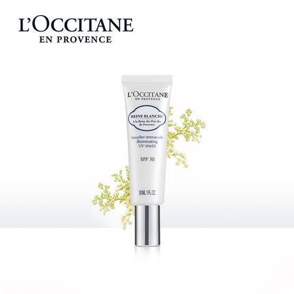 【1F】欧舒丹防晒霜焕亮防晒乳30ml 夏面部保湿防晒霜女清爽隔离SPF50+ 商品图0