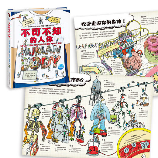 不可不知的科学太空地球人体 全4册 科普百科全书 商品图3