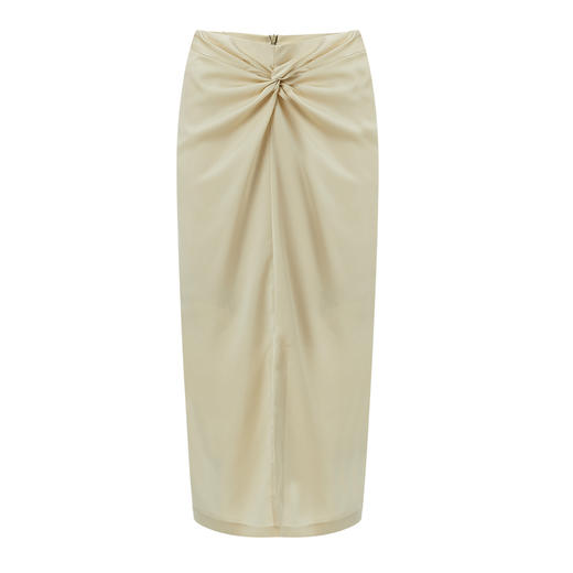 VIMAGE纬漫纪夏季新款优雅时尚高腰开叉百搭半身裙包臀裙女V1506133 商品图4