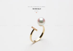 华灯初上·珍珠 | 开口戒