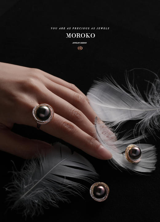 堇年·三色环绕 | 珍珠设计·戒指 商品图4