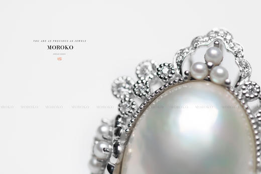 哥特·椭圆马贝珍珠 | 设计戒 商品图5