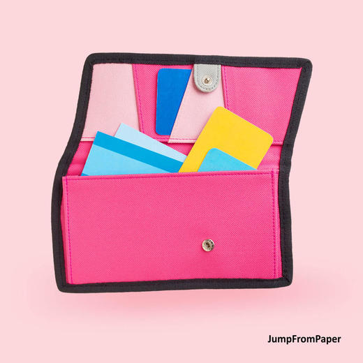 【现货当天发】台湾JumpFromPaper二次元钱包2016艺术宝贝联名限定粉色JFP131 商品图2