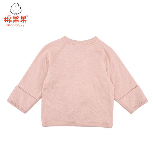 商场同款棉果果春秋季新疆彩棉双层提花偏襟上衣M301111121402 商品图1