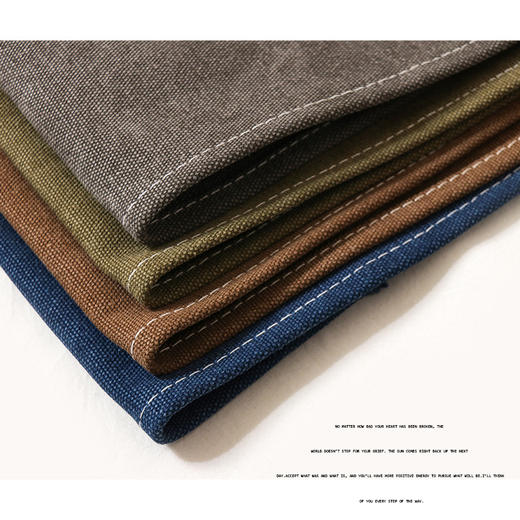 「复古风帆布围裙」家务 理发师 烘焙咖啡厅 园艺木工 男女餐厅工作服 商品图5