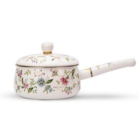 FUJIHORO/富士珐琅锅单柄汤锅搪瓷奶锅家用铸铁锅日本煮