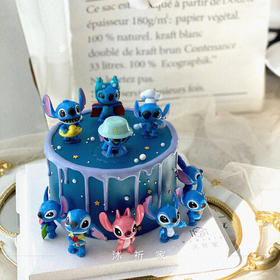 史迪仔主题蛋糕